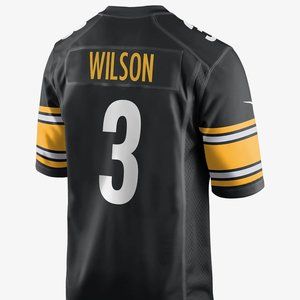 Pittsburgh Steelers Russell Wilson Nike Black Game Jersey NWOT Sz XXL
